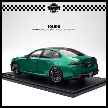[Solido] 1:18 BMW M5 M Isle of Man - Green Metallic 2025