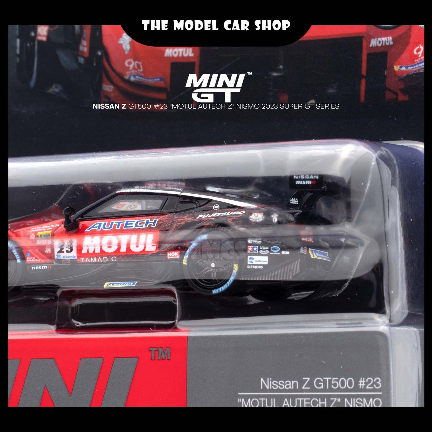 [MINI GT] Nissan Z GT500 #23 "MOTUL AUTECH Z" NISMO 2023 Super Gt Series