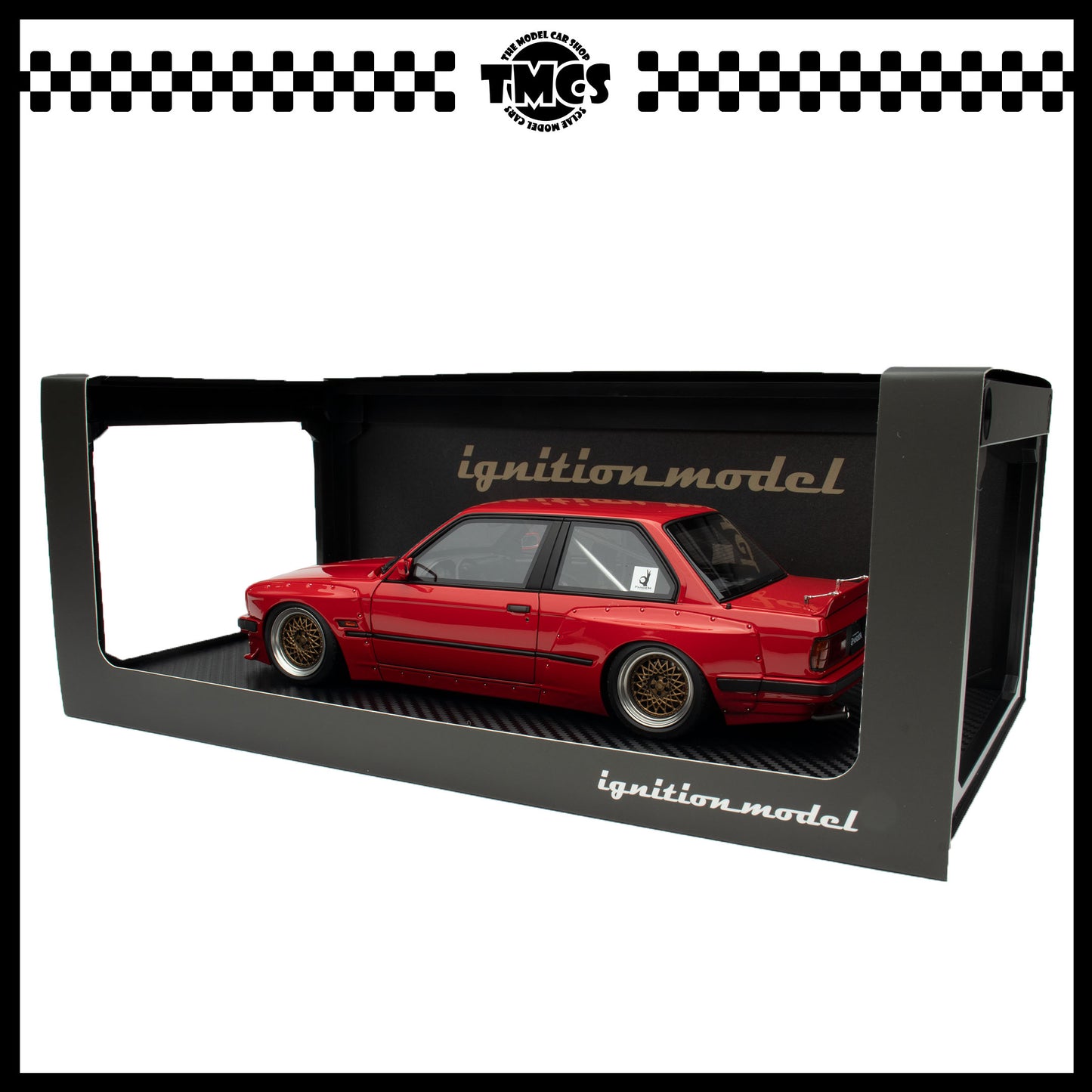 [Ignition Model] Pandem BMW E30 -  Red