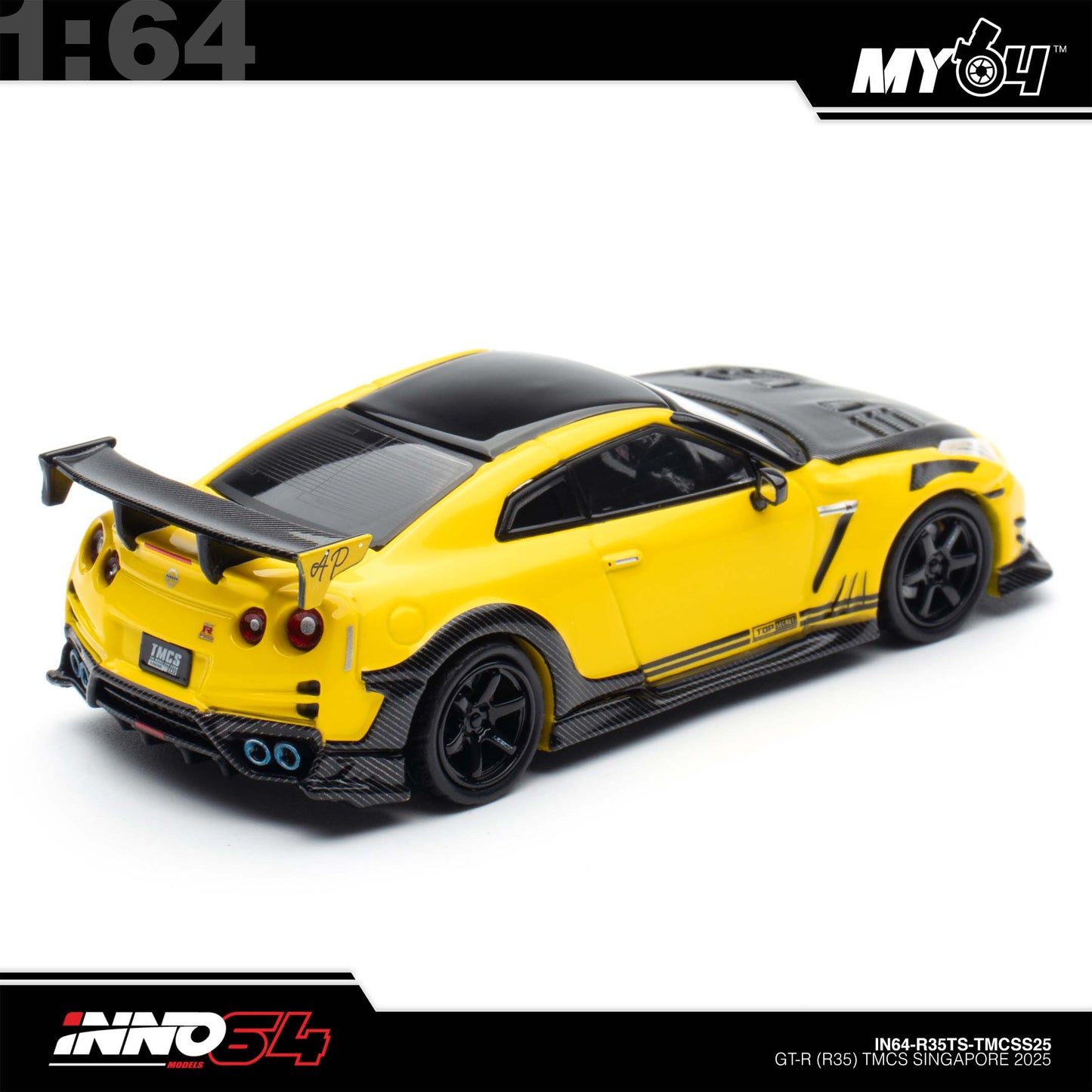 [INNO64] 1:64 Nissan Skyline GT-R (R35) TMCS Singapore 2025