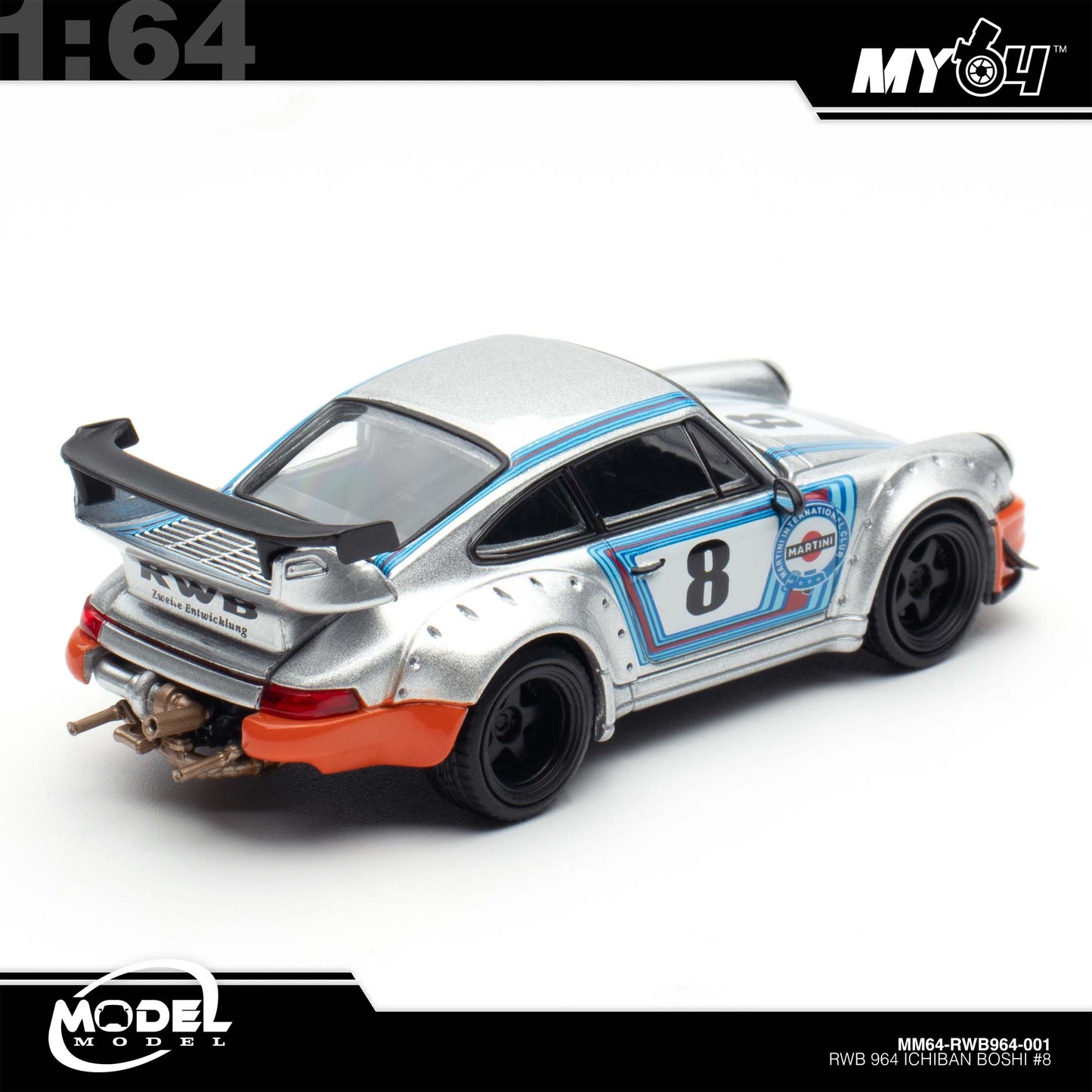 [Model Model] 1:64 RWB964 Ichiban Boshi #8