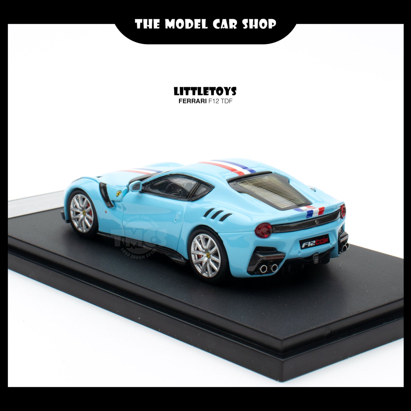 [LittleToys] Ferrari F12 TDF - Baby Blue