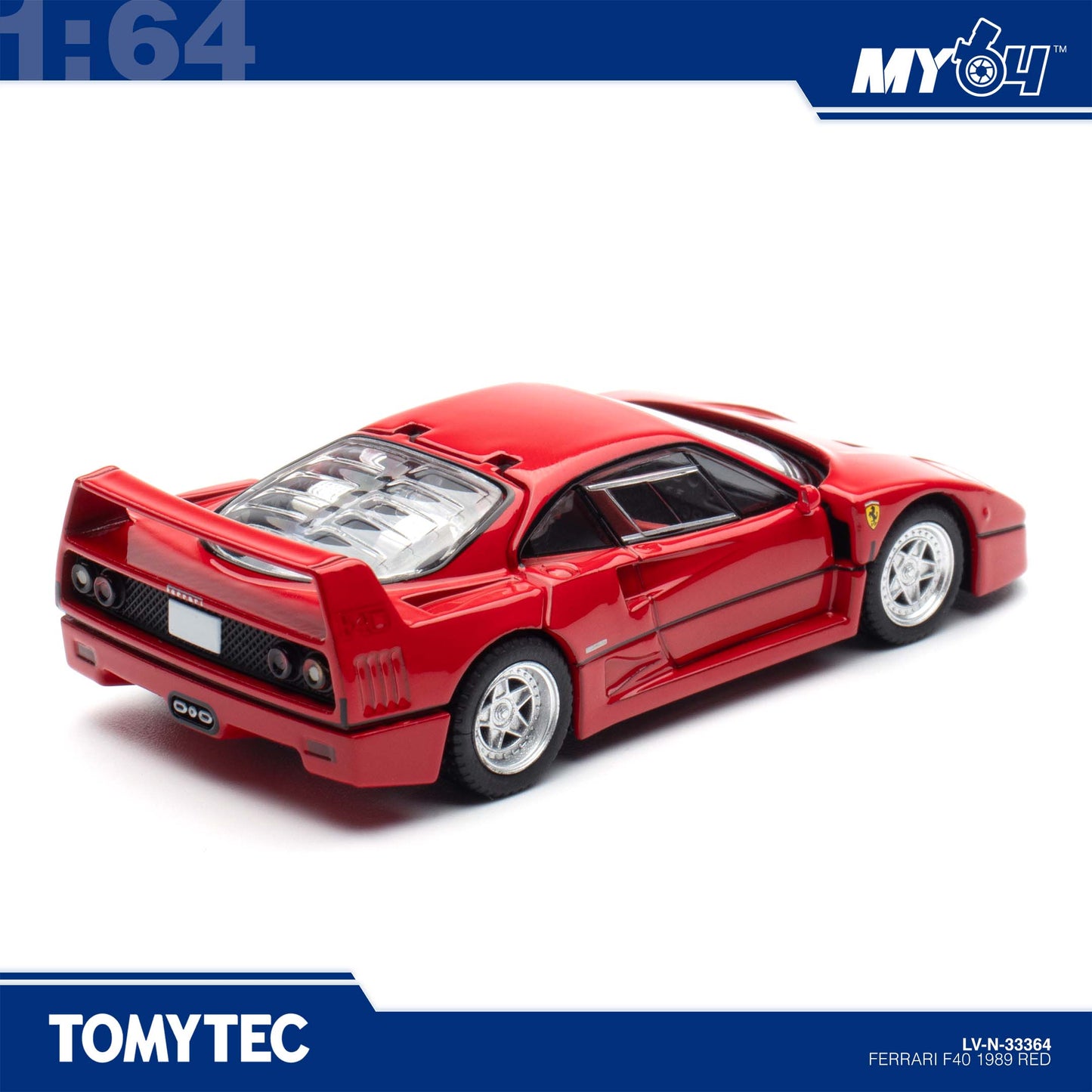 [TLVN] 1:64 Ferrari F40 1989 - Red
