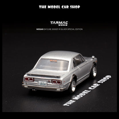 [Tarmac Works] Nissan Skyline 2000 GT-R - Silver Special Edition