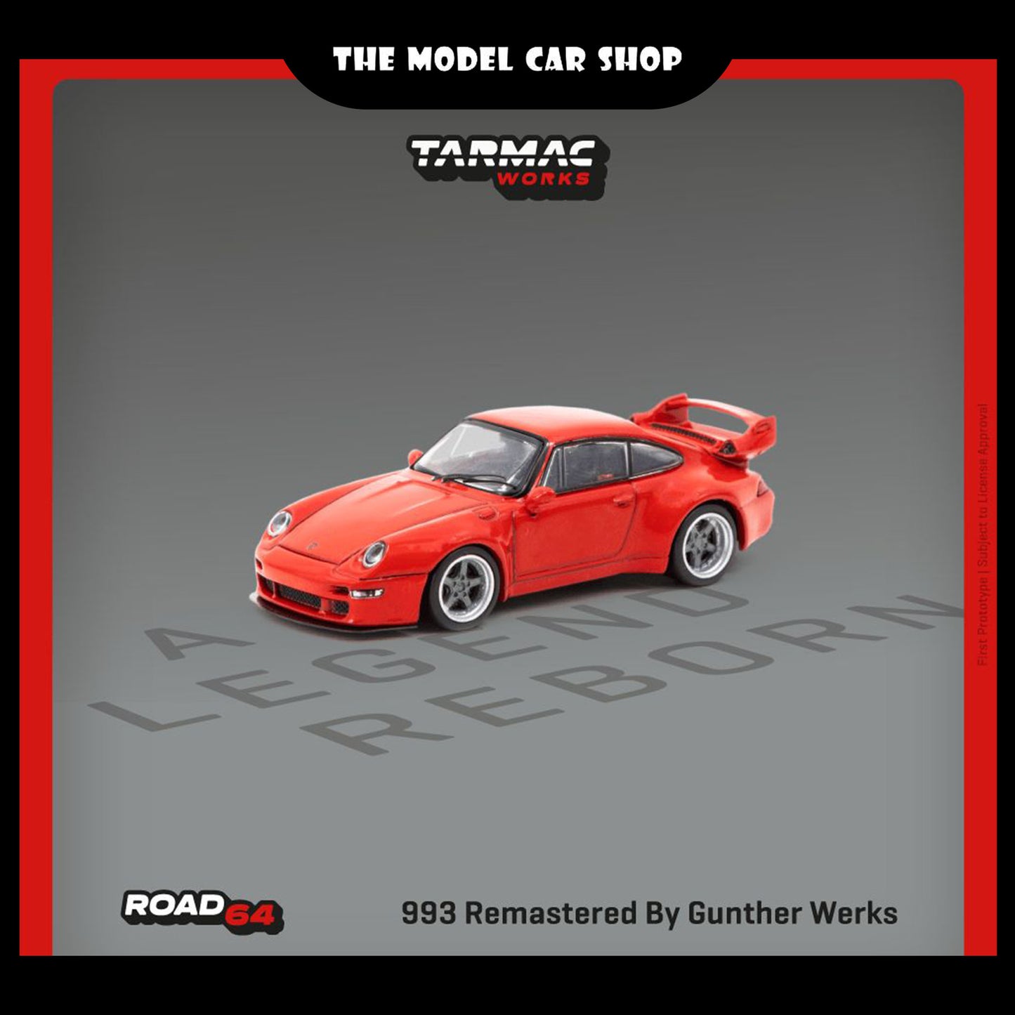 [Tarmac Works] 993 Remastered By Gunther Werks - Red