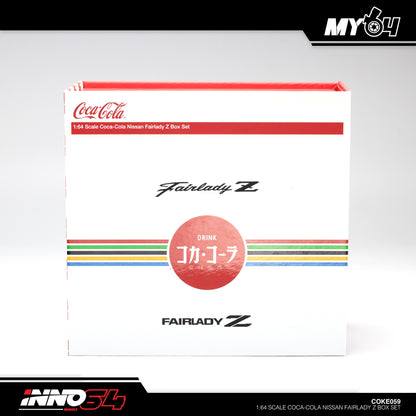 [INNO64] Nissan FAIRLADY Z (S30) & (S32) "Coca-Cola" Livery Box Set