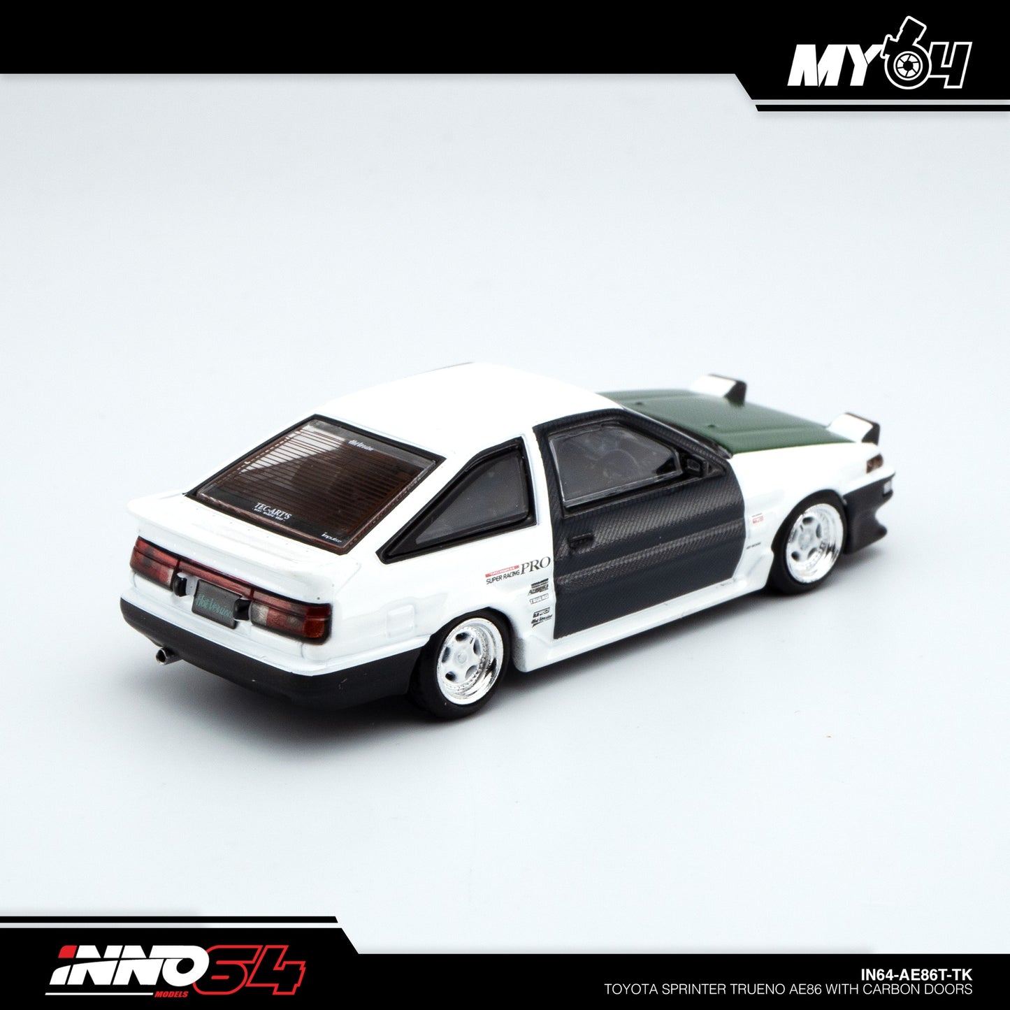 [INNO64] Toyota Sprinter Trueno AE86 With Carbon Doors