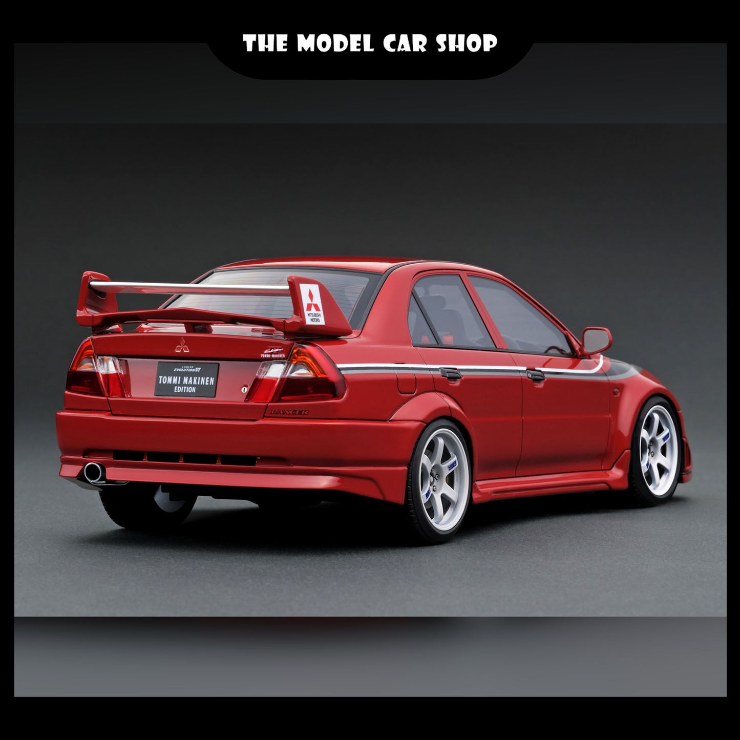 [Ignition Model] Mitsubishi Lancer Evolution VI GSR T.M.E (CP9A) - Red