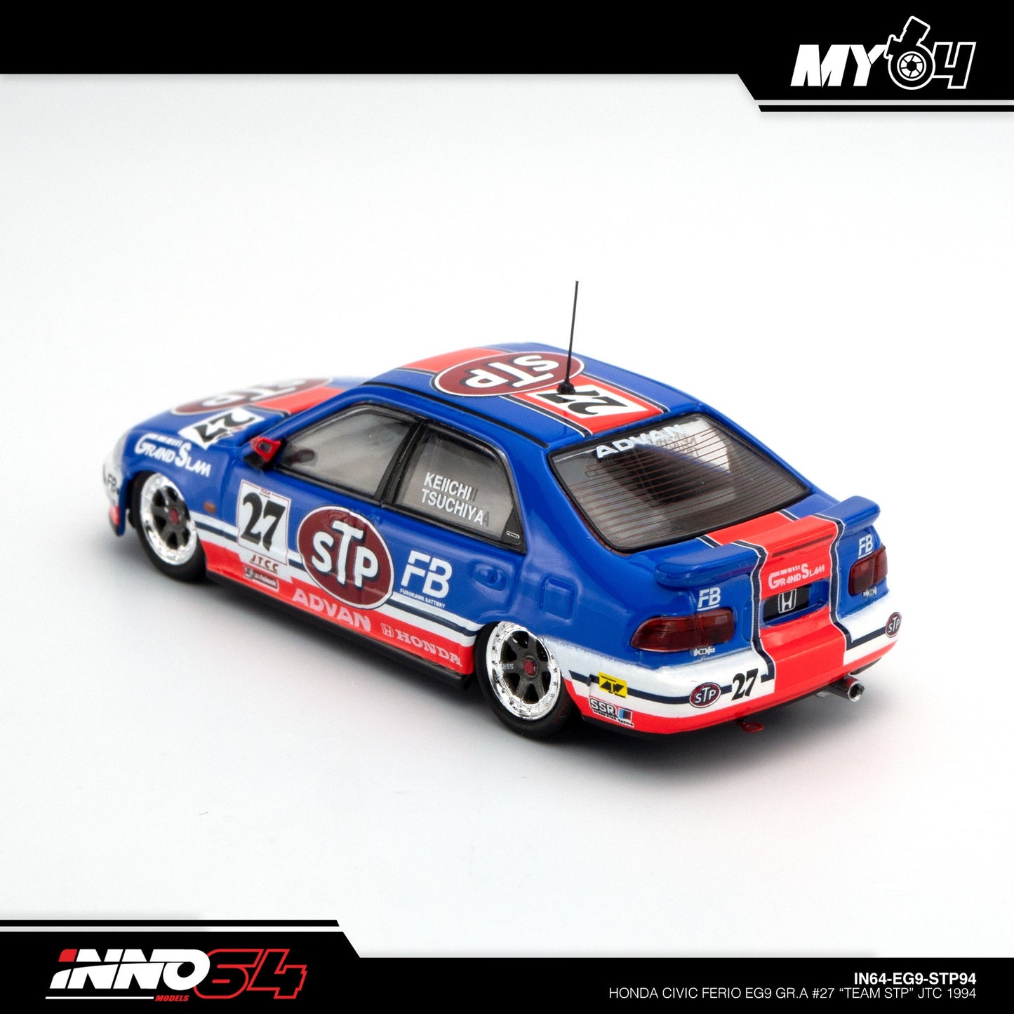 [INNO64] Honda Civic Ferio EG9 Gr.A #27 "Team STP" JTCC 1994