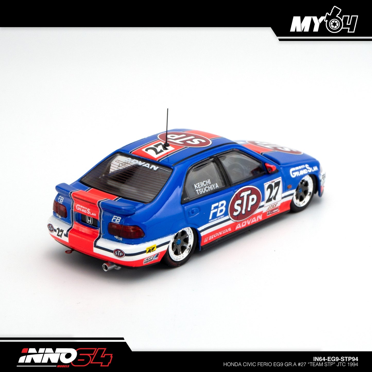 [INNO64] Honda Civic Ferio EG9 Gr.A #27 "Team STP" JTCC 1994