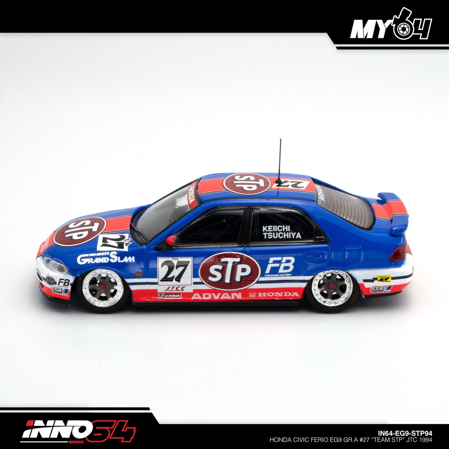 [INNO64] Honda Civic Ferio EG9 Gr.A #27 "Team STP" JTCC 1994