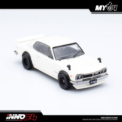 [INNO64] Nissan Skyline 2000 GT-R (KPGC10) - White