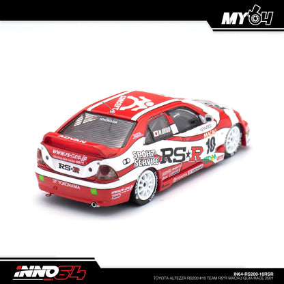 [INNO64] Toyota Altezza RS200 #10 Team RS*R Macau Guia Race 2001