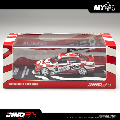 [INNO64] Toyota Altezza RS200 #10 Team RS*R Macau Guia Race 2001