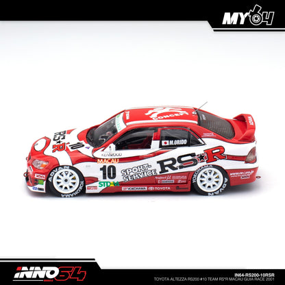 [INNO64] Toyota Altezza RS200 #10 Team RS*R Macau Guia Race 2001