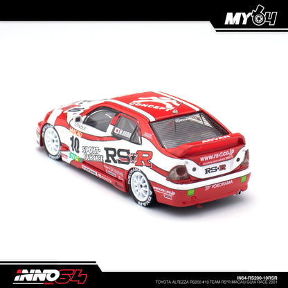 [INNO64] Toyota Altezza RS200 #10 Team RS*R Macau Guia Race 2001