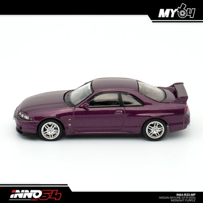 [INNO64] Nissan Skyline GT-R (R33) - Midnight Purple