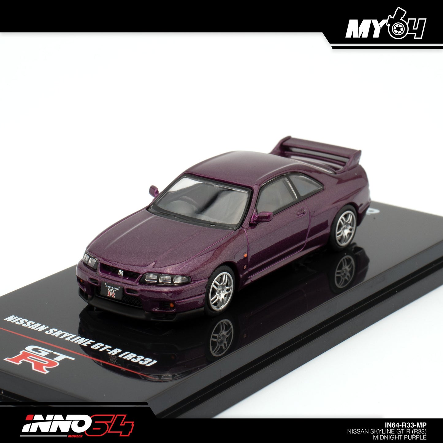 [INNO64] Nissan Skyline GT-R (R33) - Midnight Purple