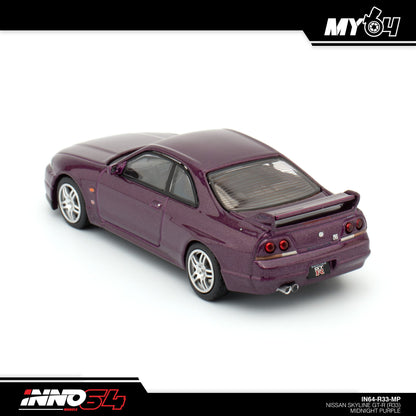 [INNO64] Nissan Skyline GT-R (R33) - Midnight Purple