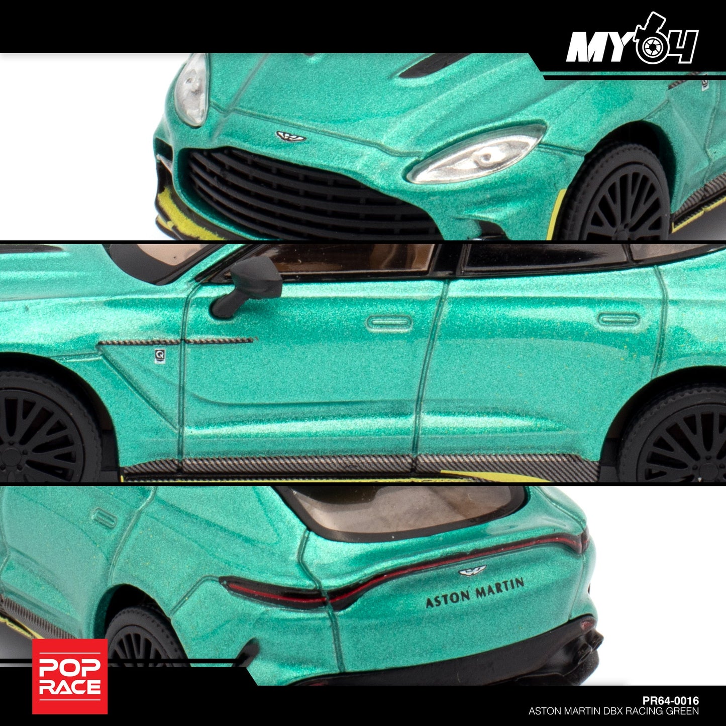 [Pop Race] Aston Martin DBX Racing - Green