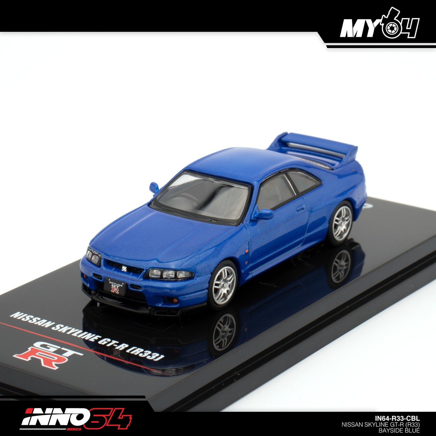 [INNO64]  Nissan Skyline GTR (R33) Bayside Blue