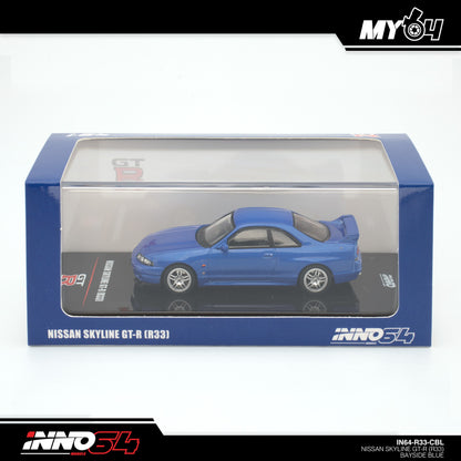 [INNO64]  Nissan Skyline GTR (R33) Bayside Blue