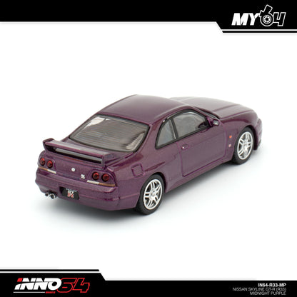 [INNO64] Nissan Skyline GT-R (R33) - Midnight Purple