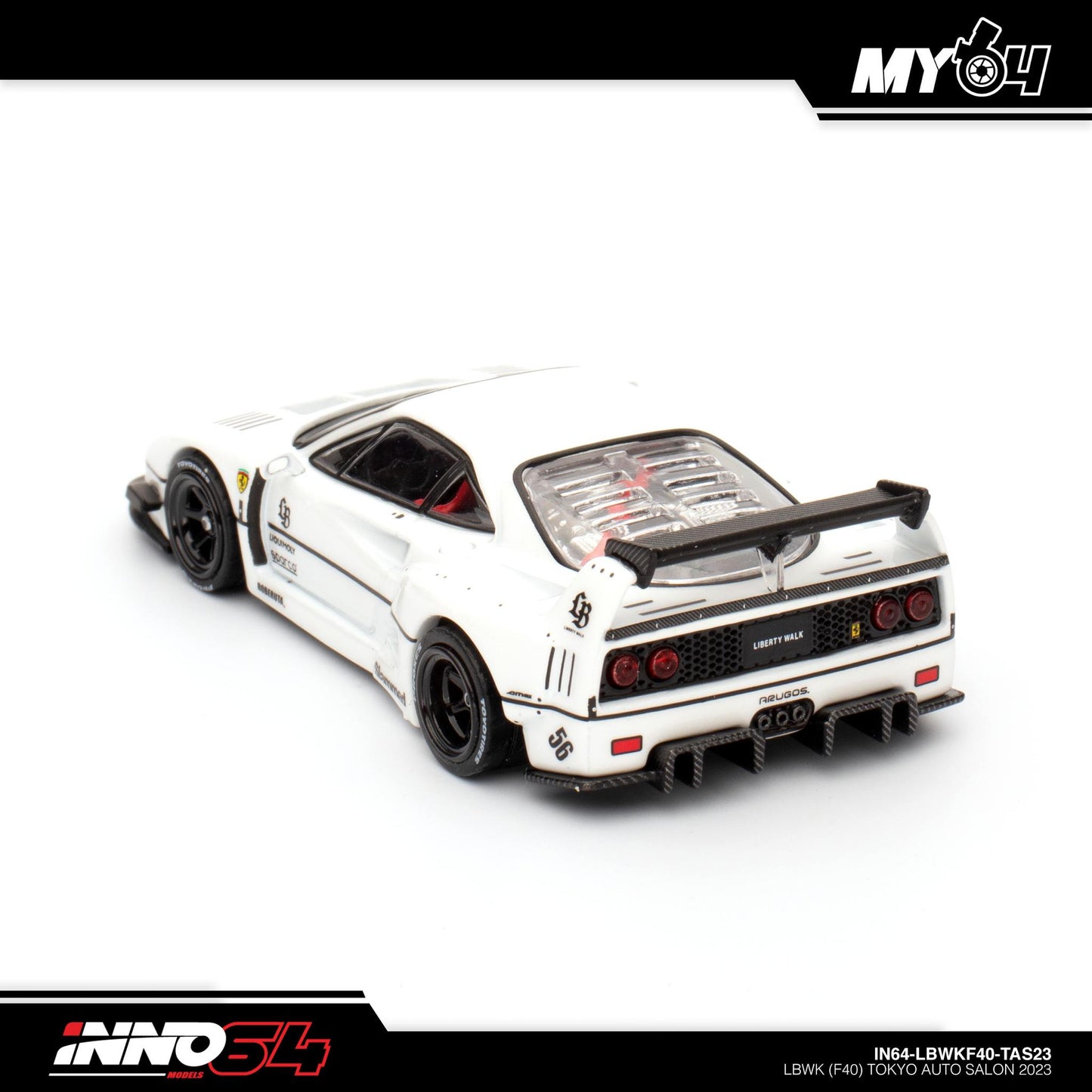 [INNO64] LBWK F40 Tokyo Auto Salon 2023 China Version Without Red Dot