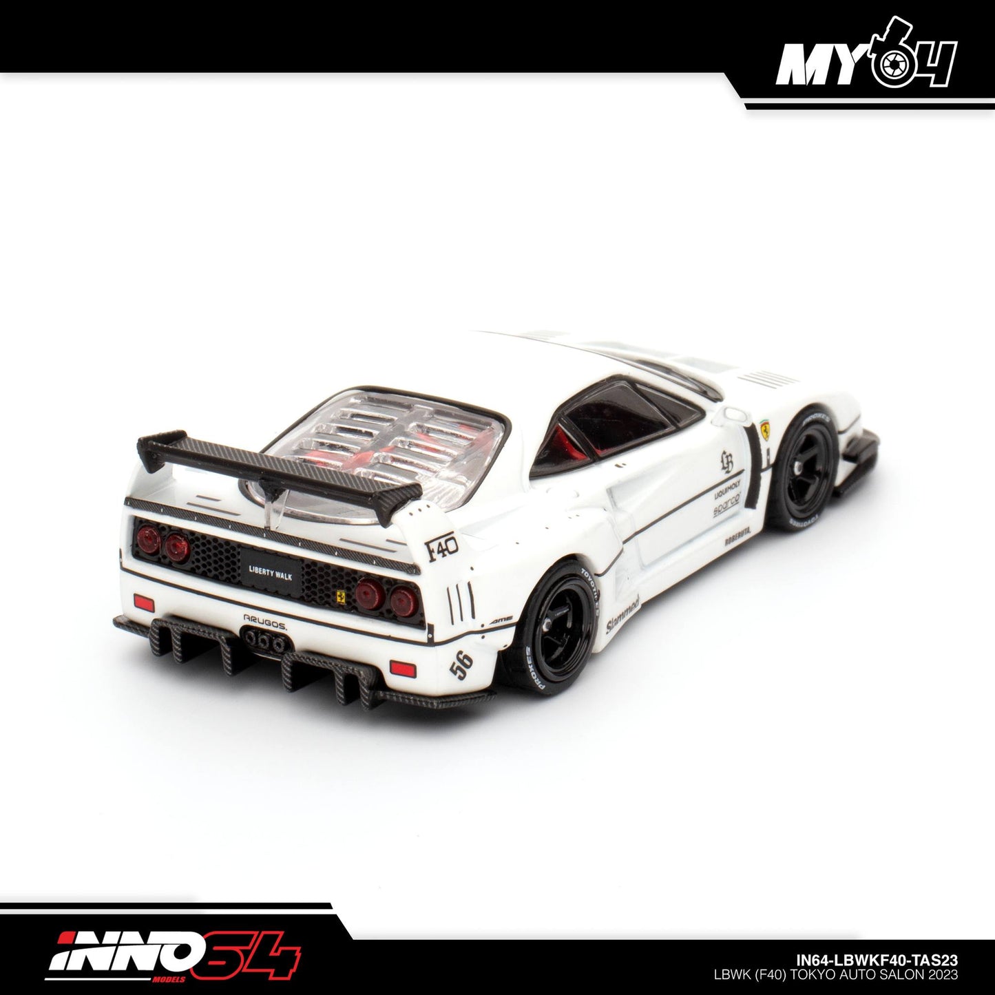 [INNO64] LBWK F40 Tokyo Auto Salon 2023 China Version Without Red Dot