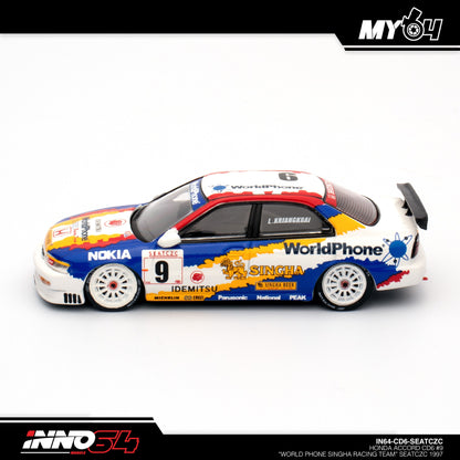 [INNO64] Honda Accord CD6 #9 "WORLD PHONE SINGHA RACING TEAM" SEATCZC 1997