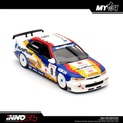 [INNO64] Honda Accord CD6 #9 "WORLD PHONE SINGHA RACING TEAM" SEATCZC 1997