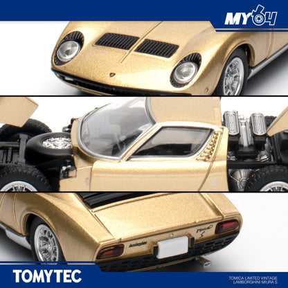 [TOMYTEC] Lamborghini Muira S Gold