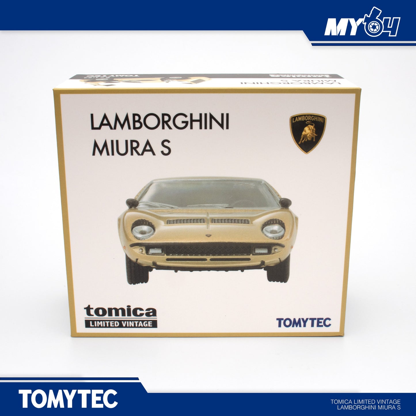 [TOMYTEC] Lamborghini Muira S Gold