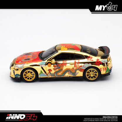 [INNO64] Nissan GT-R (R35) Year Of The Dragon Special Edition 2024 Chinese New Year Edition