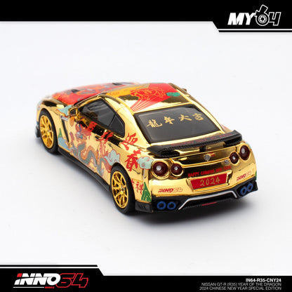 [INNO64] Nissan GT-R (R35) Year Of The Dragon Special Edition 2024 Chinese New Year Edition