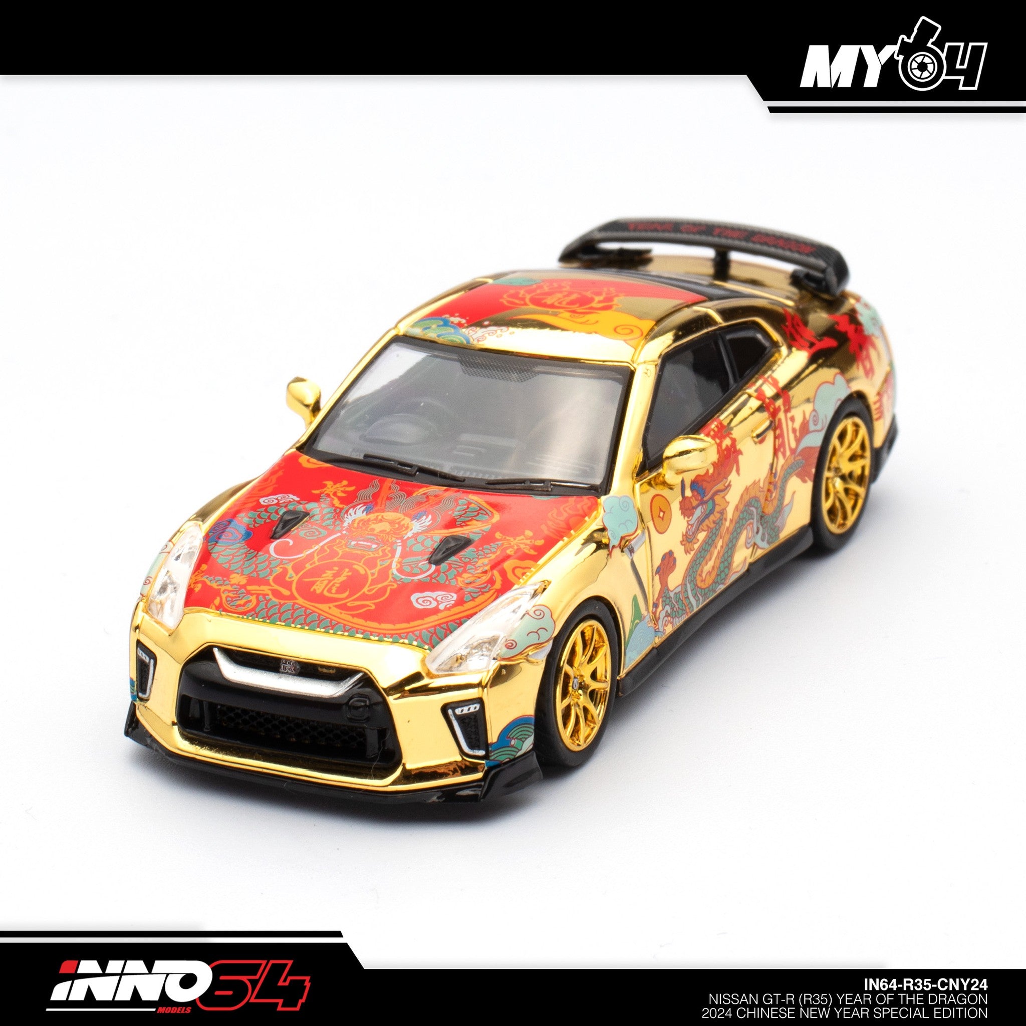 INNO64 ] NISSAN GT-R (R35) Year Of The Dragon Special Edition 2024