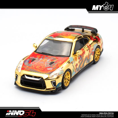 [INNO64] Nissan GT-R (R35) Year Of The Dragon Special Edition 2024 Chinese New Year Edition