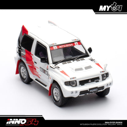 [INNO64] Mitsubishi Pajero Evolution "RALLIART" - White