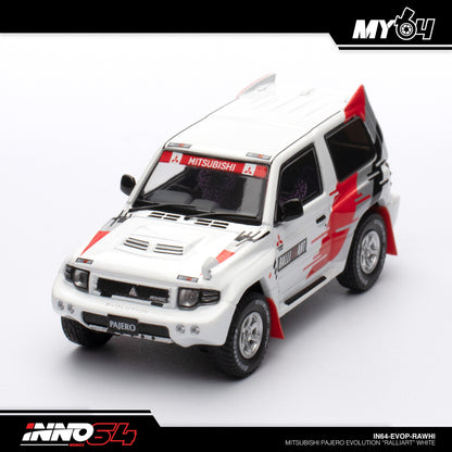 [INNO64] Mitsubishi Pajero Evolution "RALLIART" - White