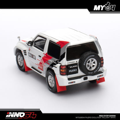 [INNO64] Mitsubishi Pajero Evolution "RALLIART" - White