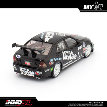 [INNO64] Toyota Altezza RS200 #36 Ueno Clinic Tom's Super Taikyu 2000 Final Round Class Winner