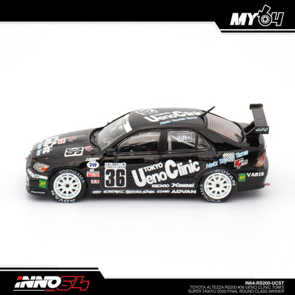 [INNO64] Toyota Altezza RS200 #36 Ueno Clinic Tom's Super Taikyu 2000 Final Round Class Winner