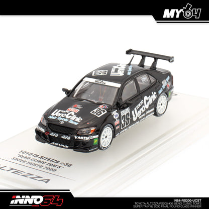 [INNO64] Toyota Altezza RS200 #36 Ueno Clinic Tom's Super Taikyu 2000 Final Round Class Winner