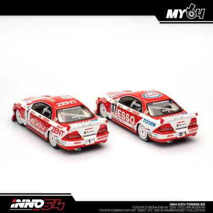 [INNO64] Toyota Corona EXIV #1 "ZENT" JTCC 1995 M.SEKIYA Toyota Corona EXIV #37 "ESSO" JTCC 1995 M.KRUMM Box Set Collection