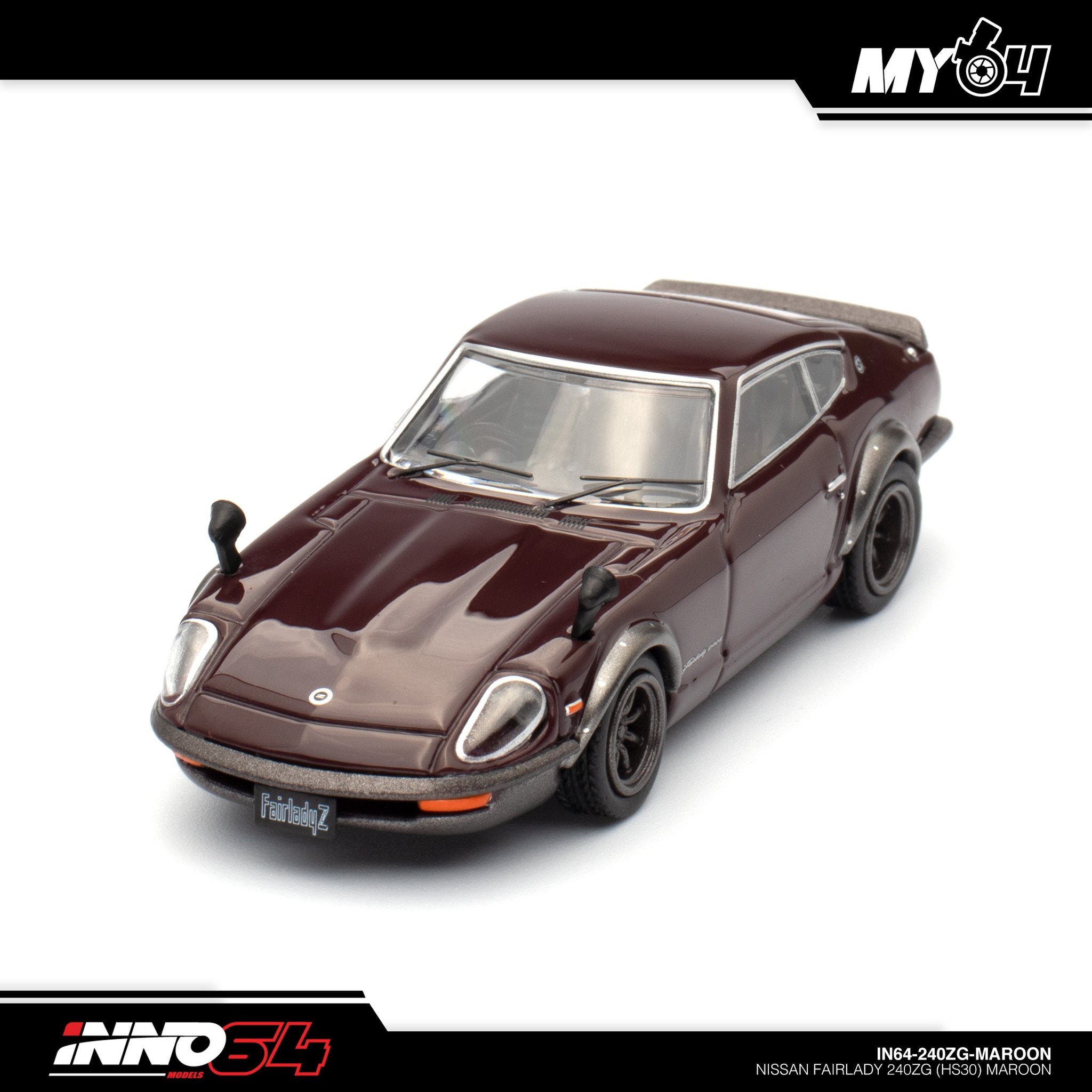 IG0181 1/18Fairlady 240ZG(HS30)Maroon