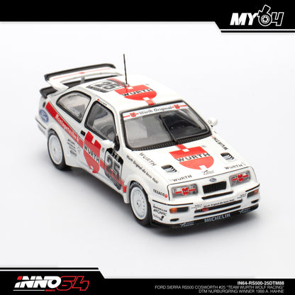 [INNO64] Ford Sierra RS500 Cosworth #25 "TEAM WURTH RACING" DTM Nurburgring Winner 1988 - A.Hahne