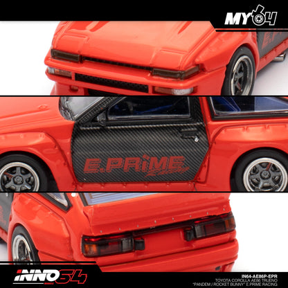 [INNO64] Toyota Corolla Trueno AE86 "PANDEM / ROCKET BUNNY" E. PRIME RACING