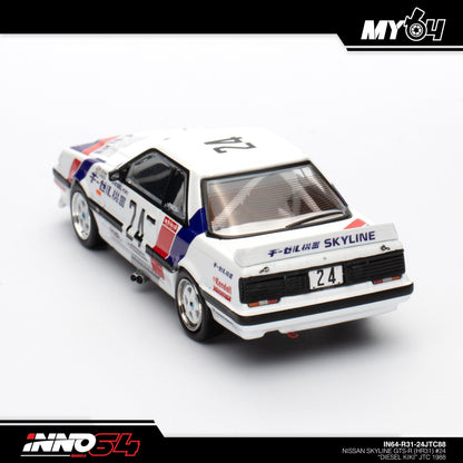 [INNO64] Nissan Skyline GTS-R (HR31) #24 "DIESEL KIKI" JTC 1988