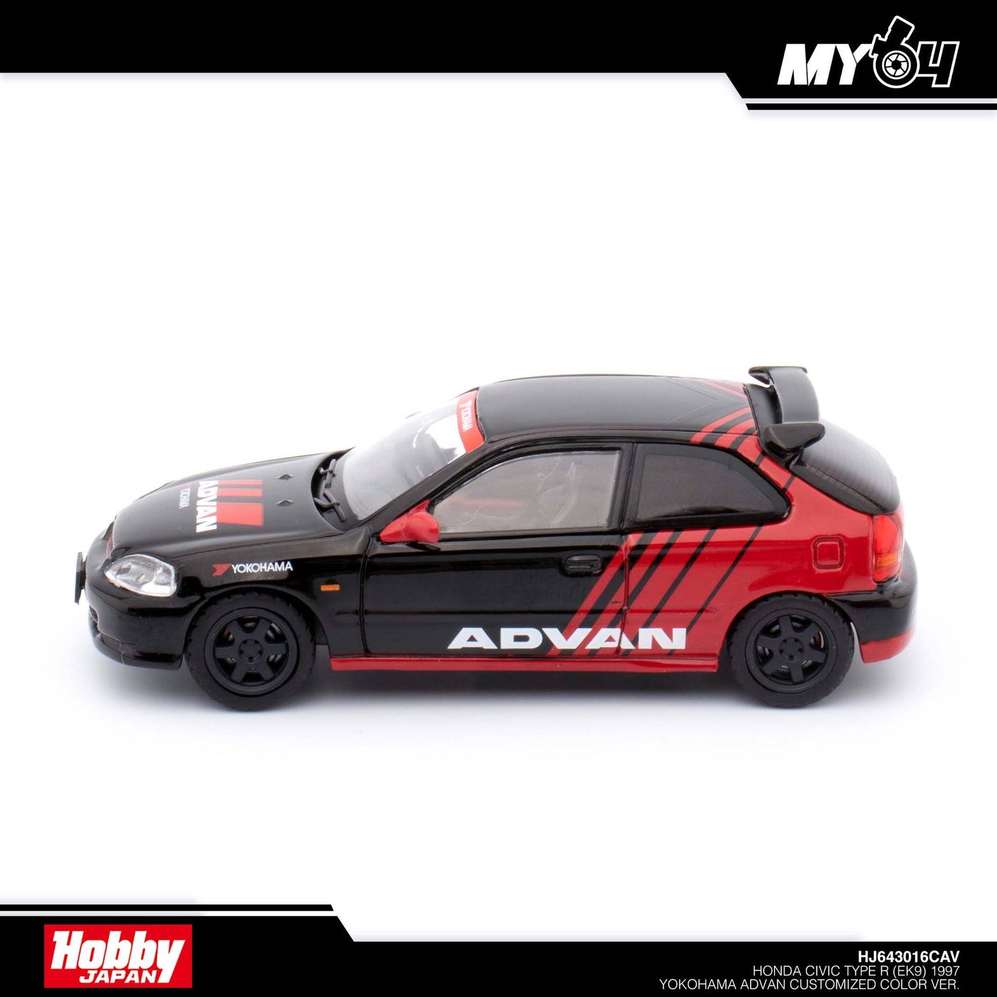 [Hobby Japan] Honda Civic TYPE R (E-EK9) 1997 YOKOHAMA ADVAN