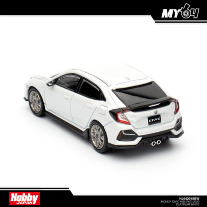 [Hobby Japan] Honda Civic H/B (FK7) 2020 - Platinum White (P)